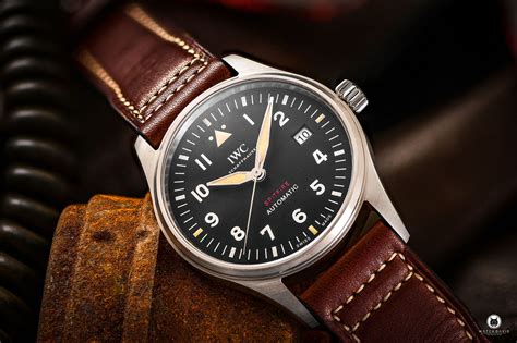 iwc spitfire automatic review|iwc spitfire 39mm lug to.